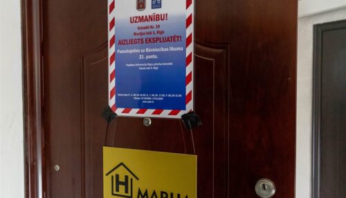 Pārtraukta hosteļa Merķela ielā ekspluatācija