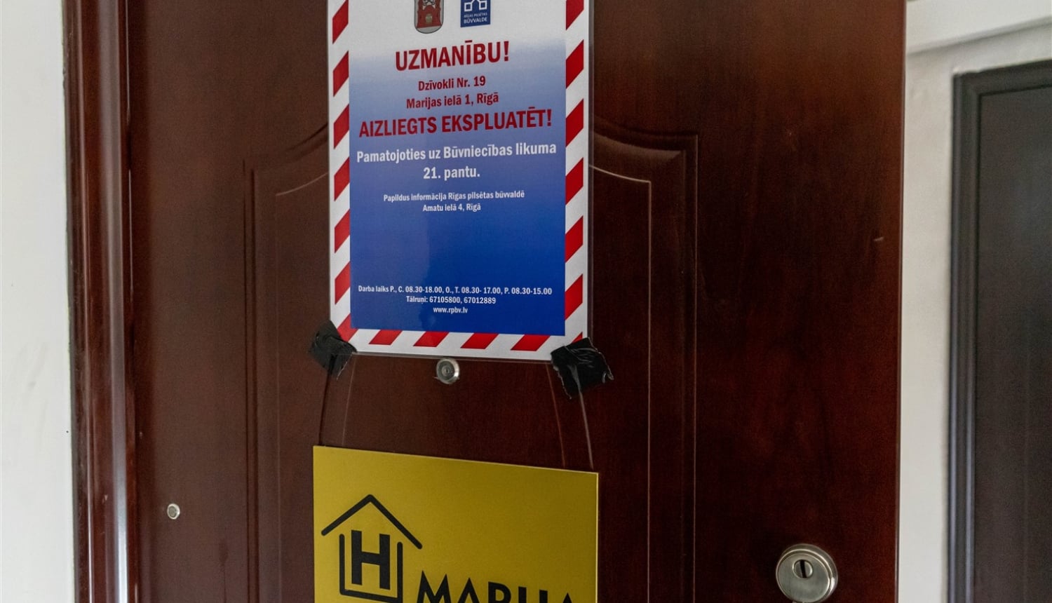 Pārtraukta hosteļa Merķela ielā ekspluatācija