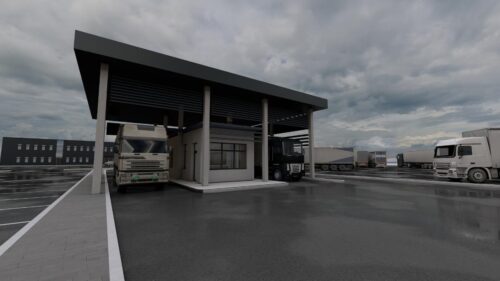 Pabeigts Kundziņsalas robežšķērsošanas infrastruktūras projektēšanas 1. posms