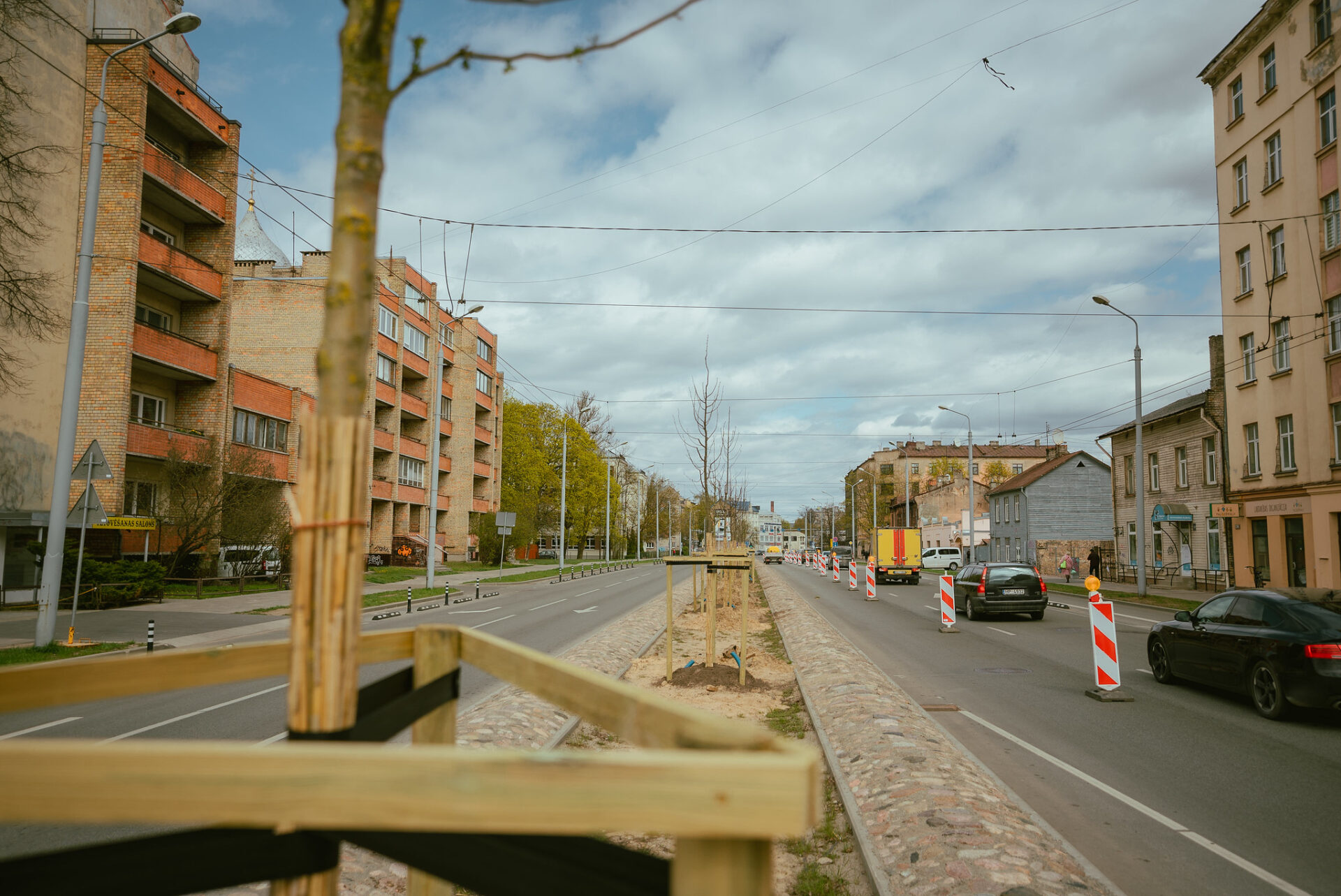 Čaka ielas labiekārtošanu plāno pabeigt augustā