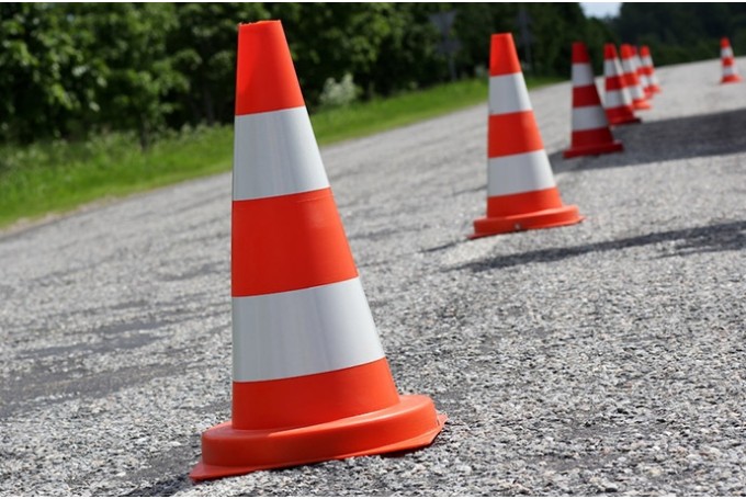 Uz Vidzemes šosejas trīs remontdarbu posmi