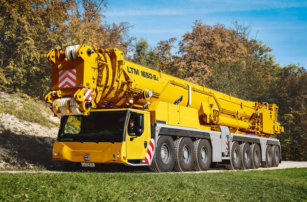 “Heavy Cranes” par 4 miljoniem eiro iegādājies mobilo ceļamkrānu