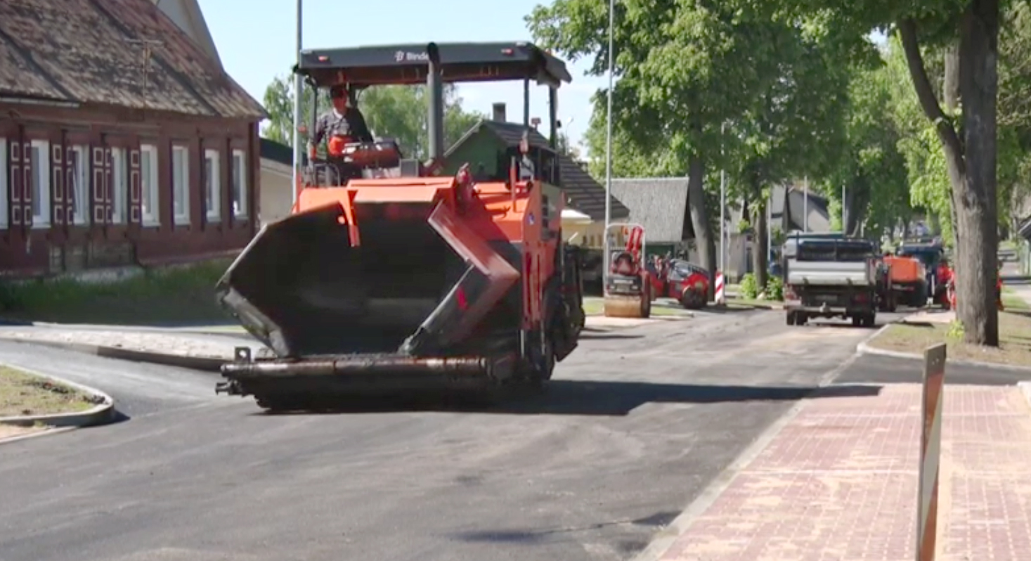 Daugavpilī atjauno ceļus un izbūvē autostāvvietas