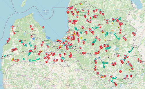 Uz 117 valsts ceļu posmiem turpinās būvdarbi