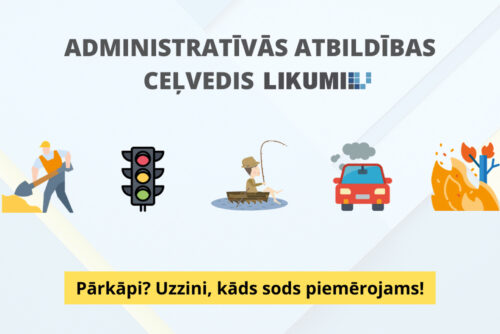 Jauni sodi par administratīviem pārkāpumiem