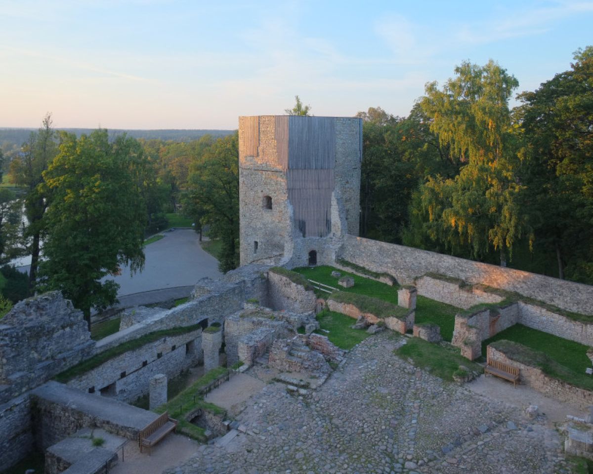 Pēc saglabāšanas darbiem atvērts Cēsu viduslaiku pils ziemeļu tornis