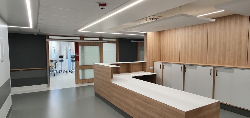 Turpinās Cēsu klīnikas ārstniecības korpusa pārbūvi