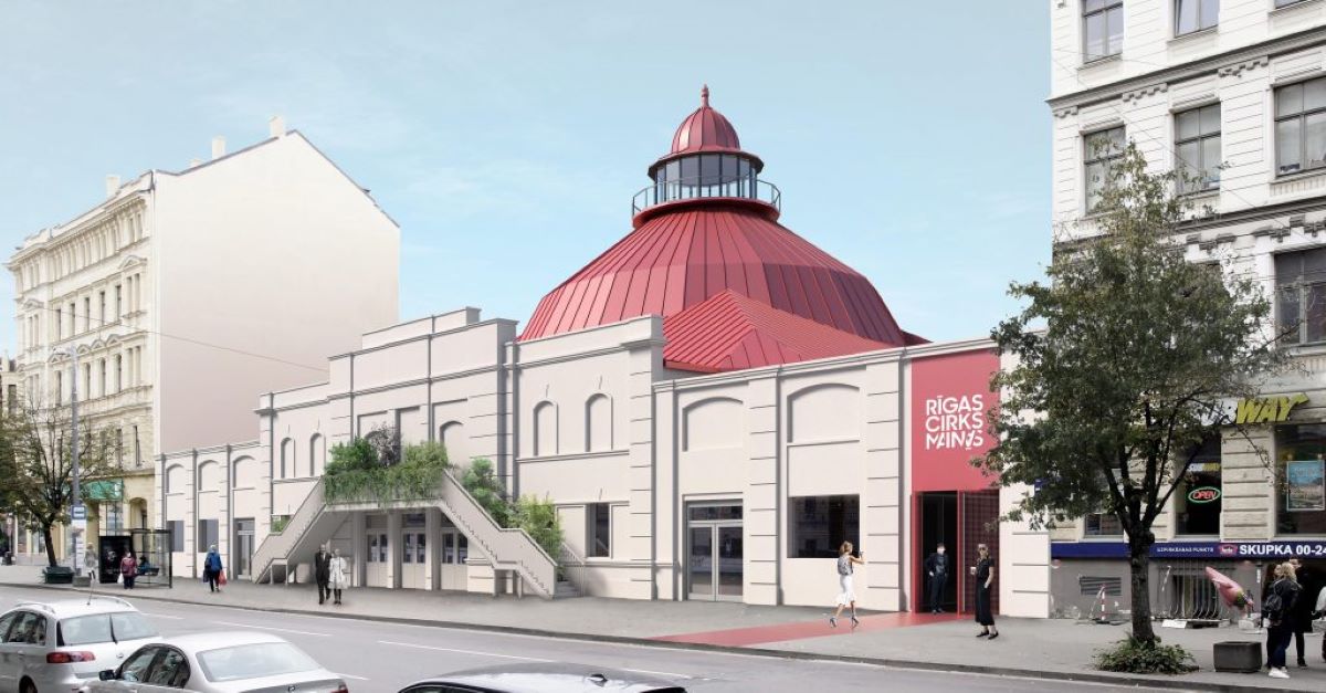 Ekspluatācijā pēc pirmās rekonstrukcijas kārtas nodota Rīgas cirka ēka
