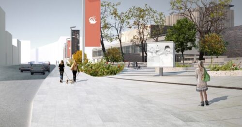 Dailes teātra skvēru labiekārtos SIA “Kvinta BCL”