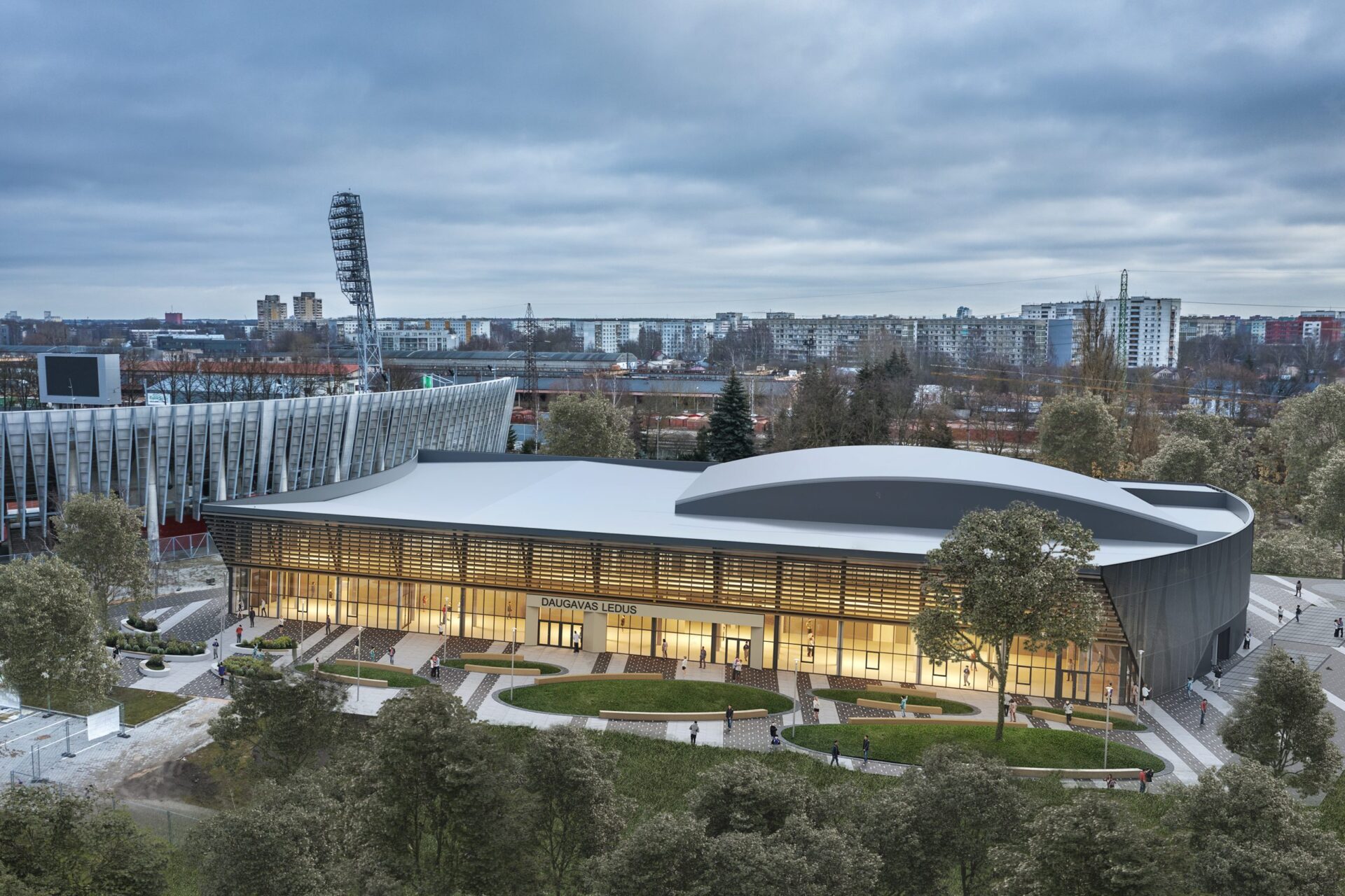 VUGD plāno pārbaudīt “Daugavas stadiona” ledus halli