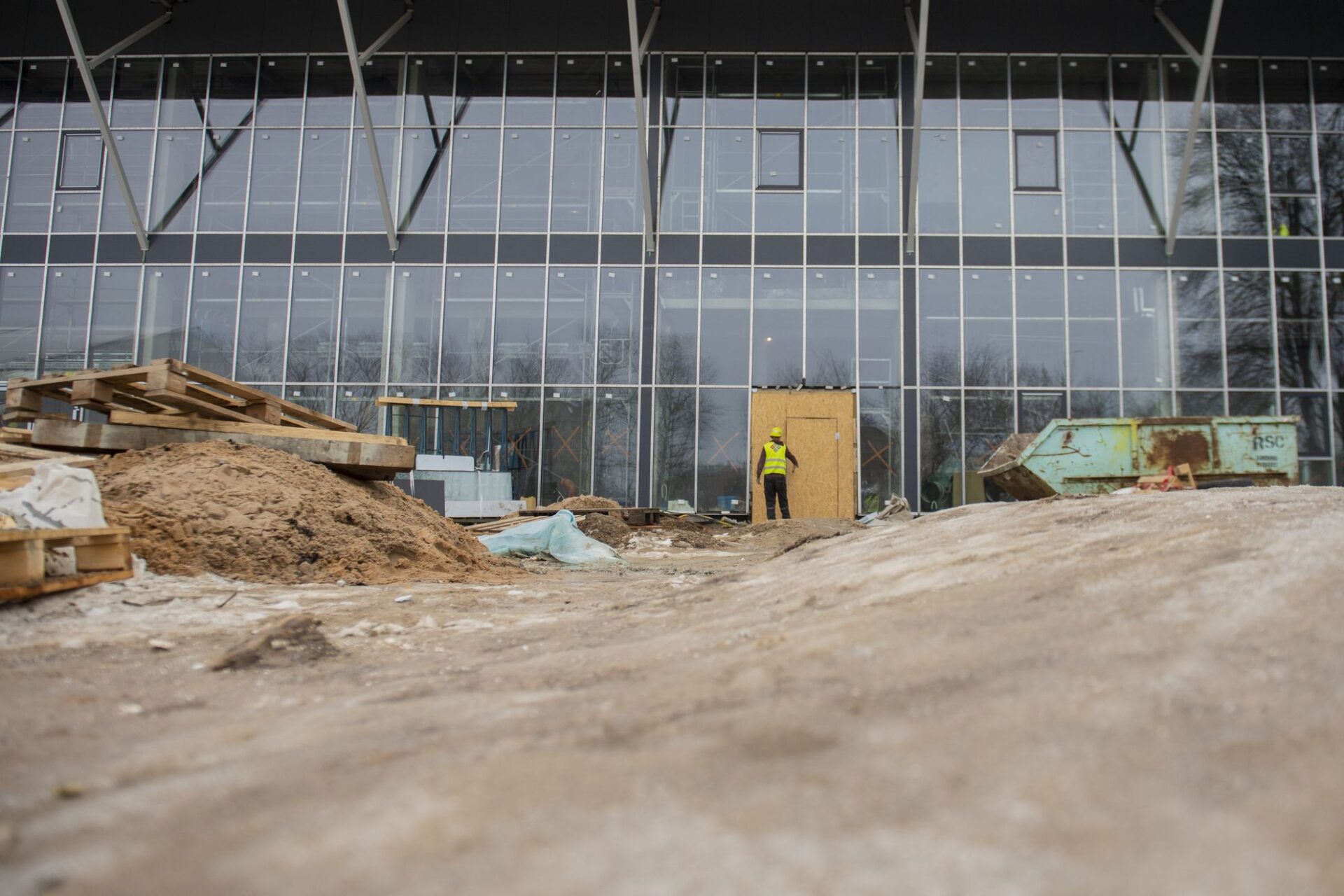 Daugavas stadiona ledus halle nodota ekspluatācijā
