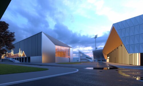 Saņemta būvatļauja Daugavas stadiona vieglatlētikas manēžas būvniecībai