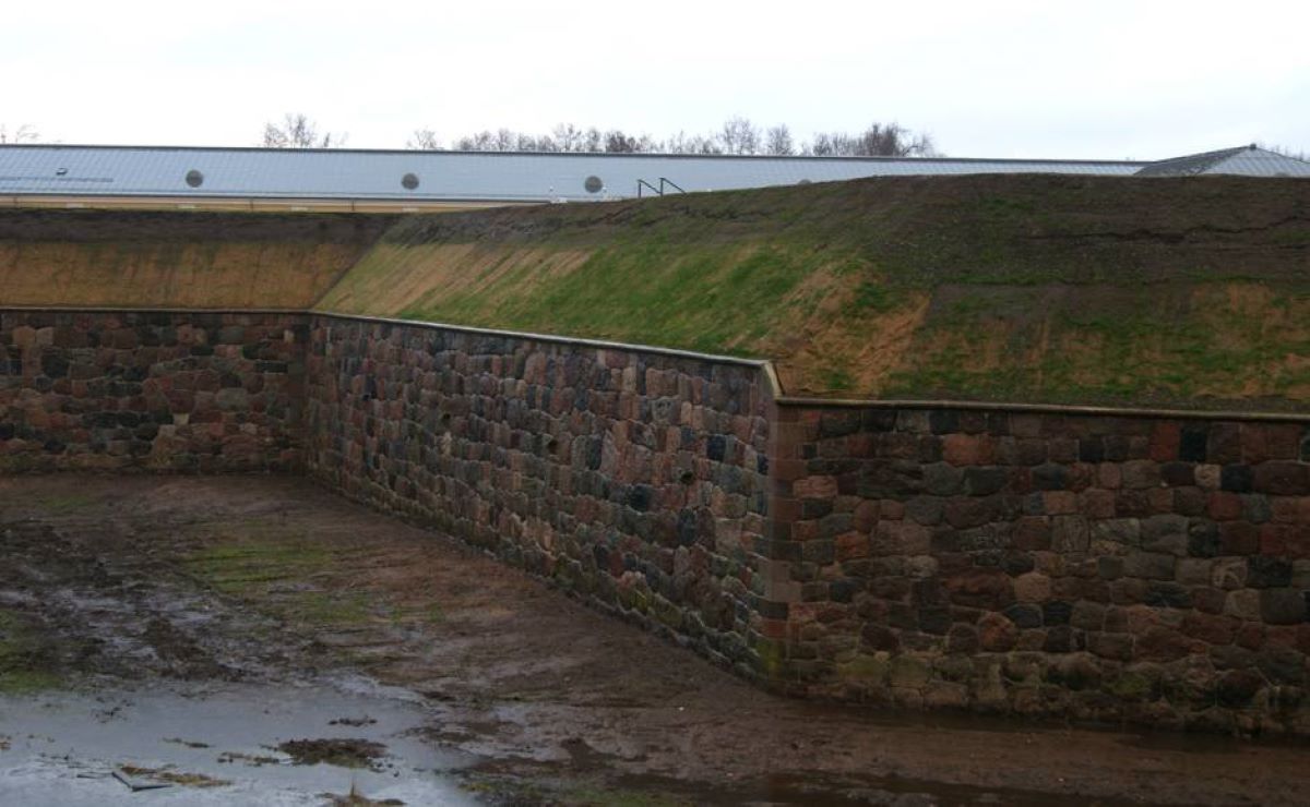 Restaurēts 7. bastiona valnis Daugavpils cietoksnī