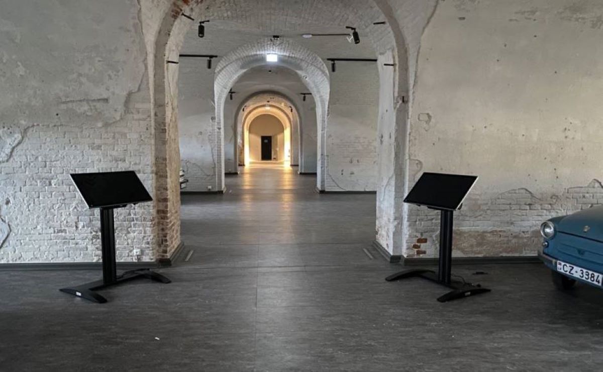 Iekārto atjaunotā Inženieru arsenāla telpas Daugavpilī