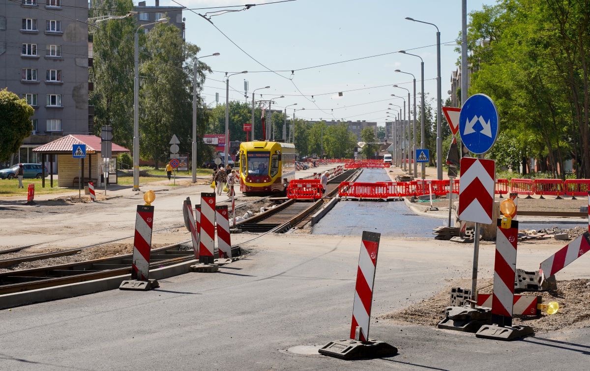 Daugavpilī noris vērienīgi tramvaju infrastruktūras pārbūves darbi