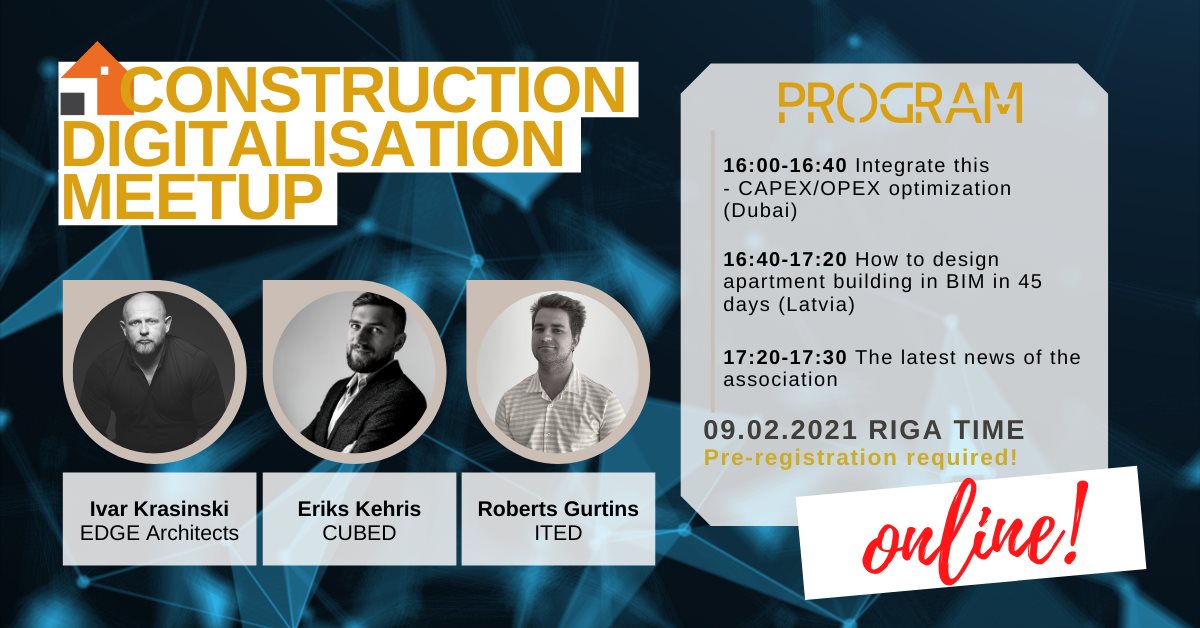 Rīko bezmaksas semināru par digitalizāciju projektēšanā