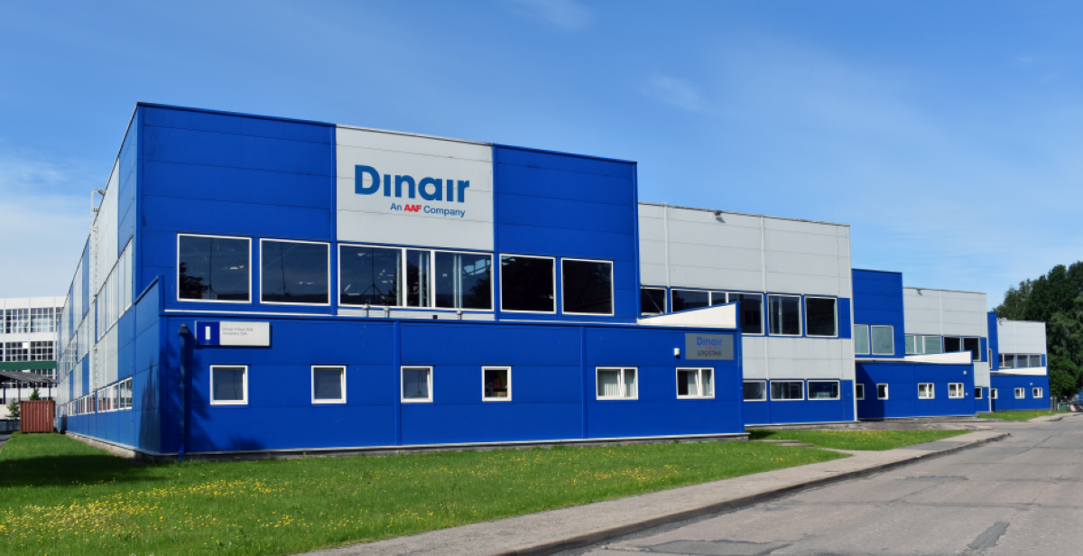 Gaisa filtru ražotājs “Dinair Filton” paplašinās ražotni Olainē