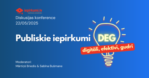 Aicina uz diskusijas konferenci par publisko iepirkumu efektivitāti