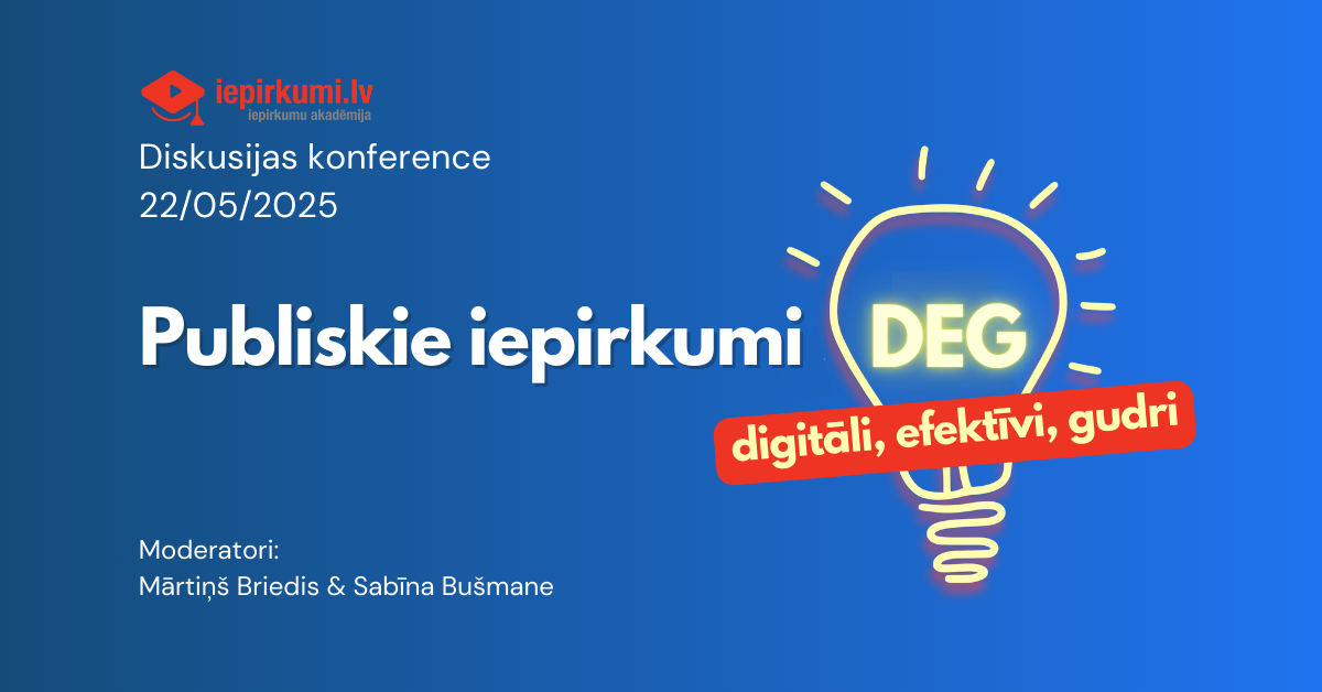 Aicina uz diskusijas konferenci par publisko iepirkumu efektivitāti