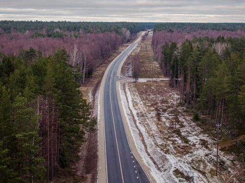 Ventspils novadā pārbūvēti valsts reģionālo autoceļu posmi Kolkas un Dundagas virzienā