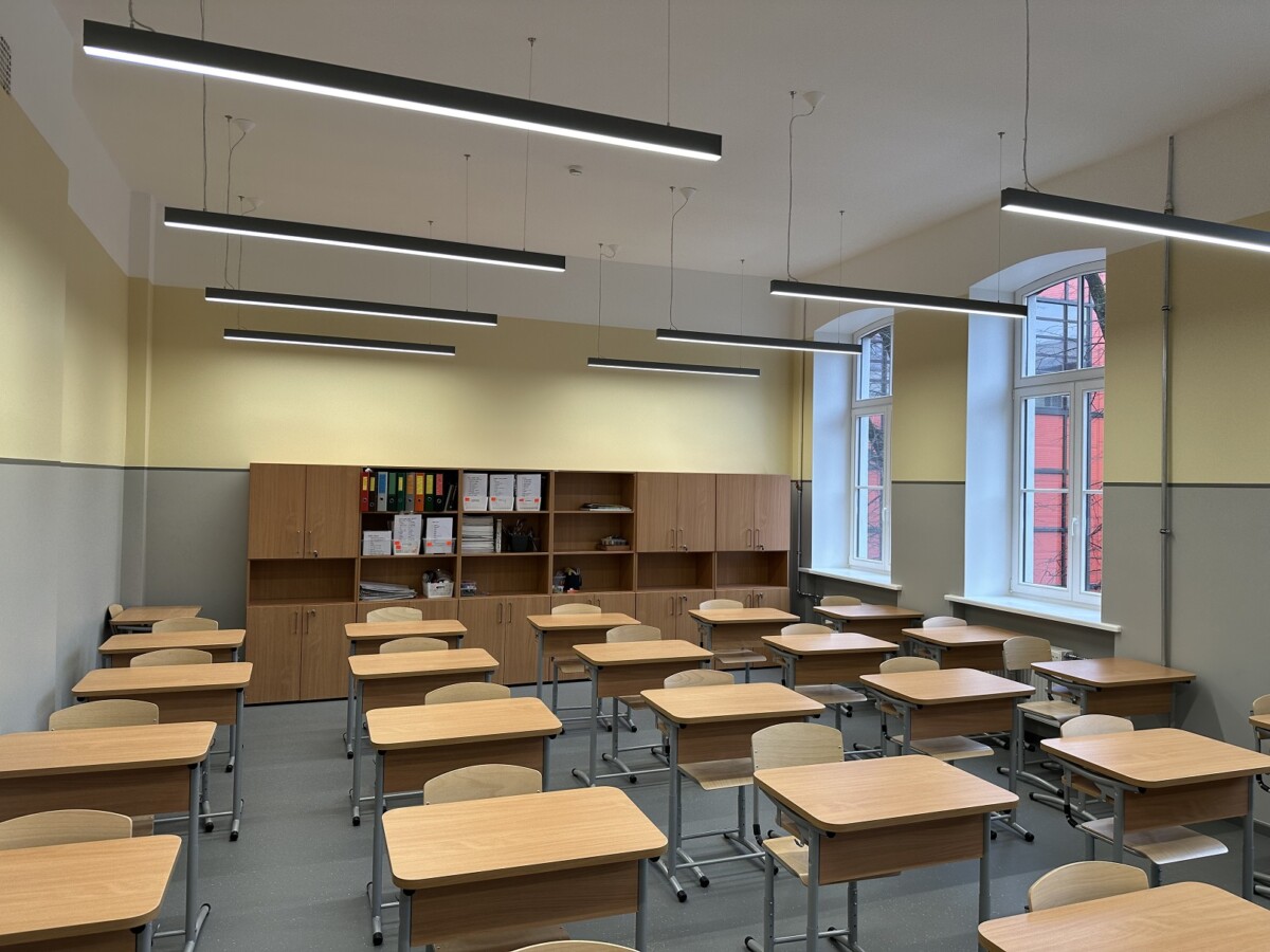 Noslēgušies renovācijas darbi Rīgas Natālijas Draudziņas vidusskolas ēkā