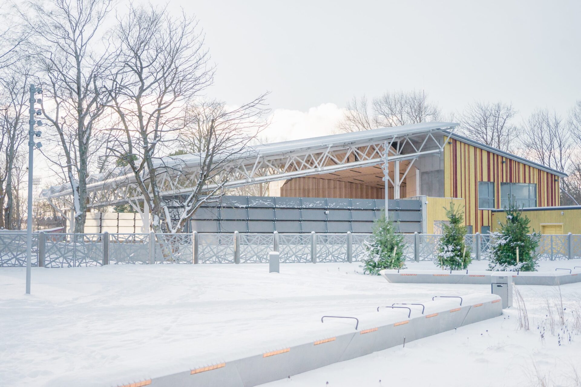 Ekspluatācijā pieņemts koncertdārzs “Pūt, vējiņi!” Liepājā