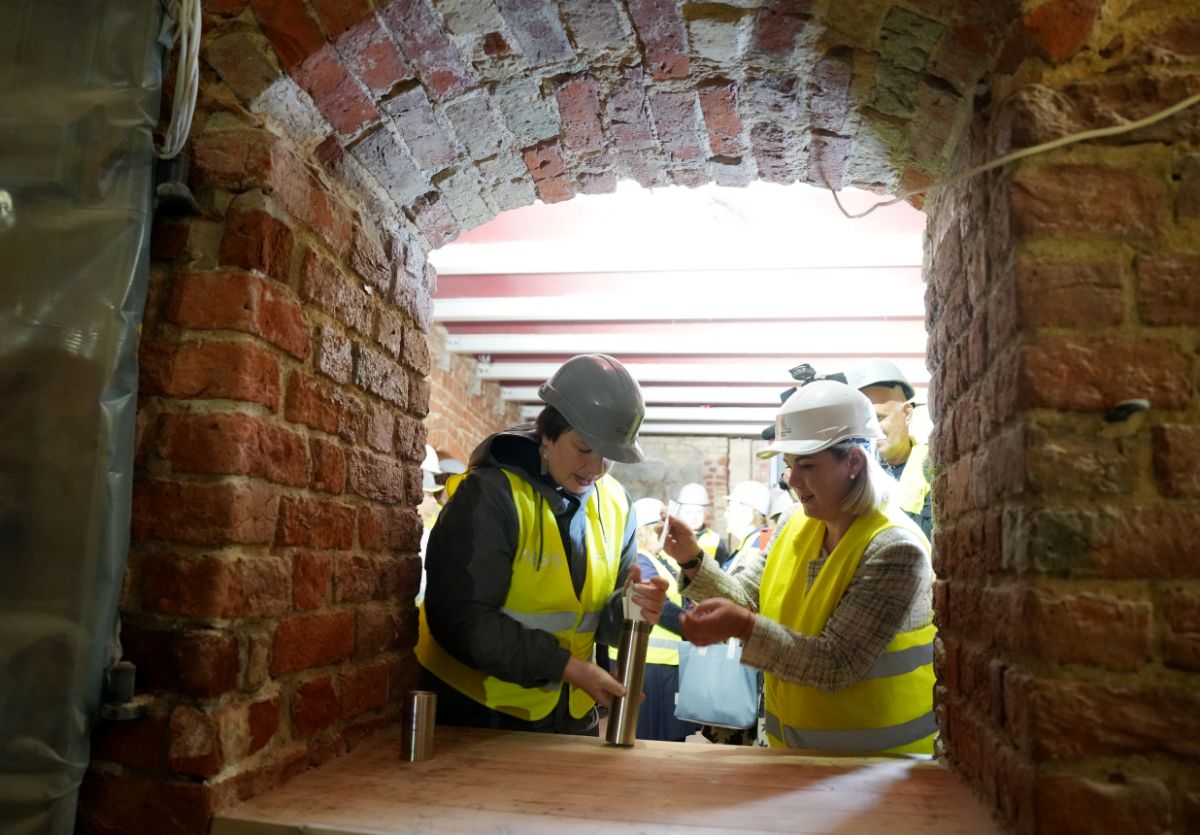 RMM jaunās mājvietas pagrabā iemūrēta laika kapsula