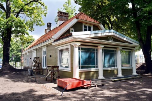 Atjaunota Hāmaņa muiža Pārdaugavā