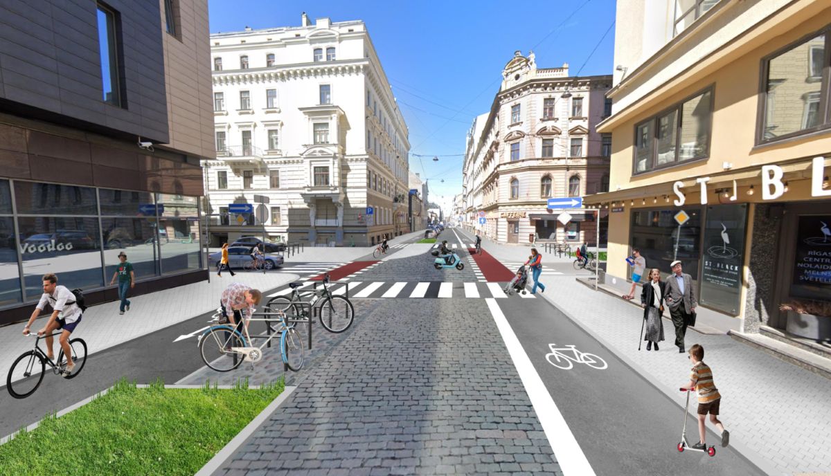 Rīgā sāks būvdarbus Dzirnavu ielas posmā