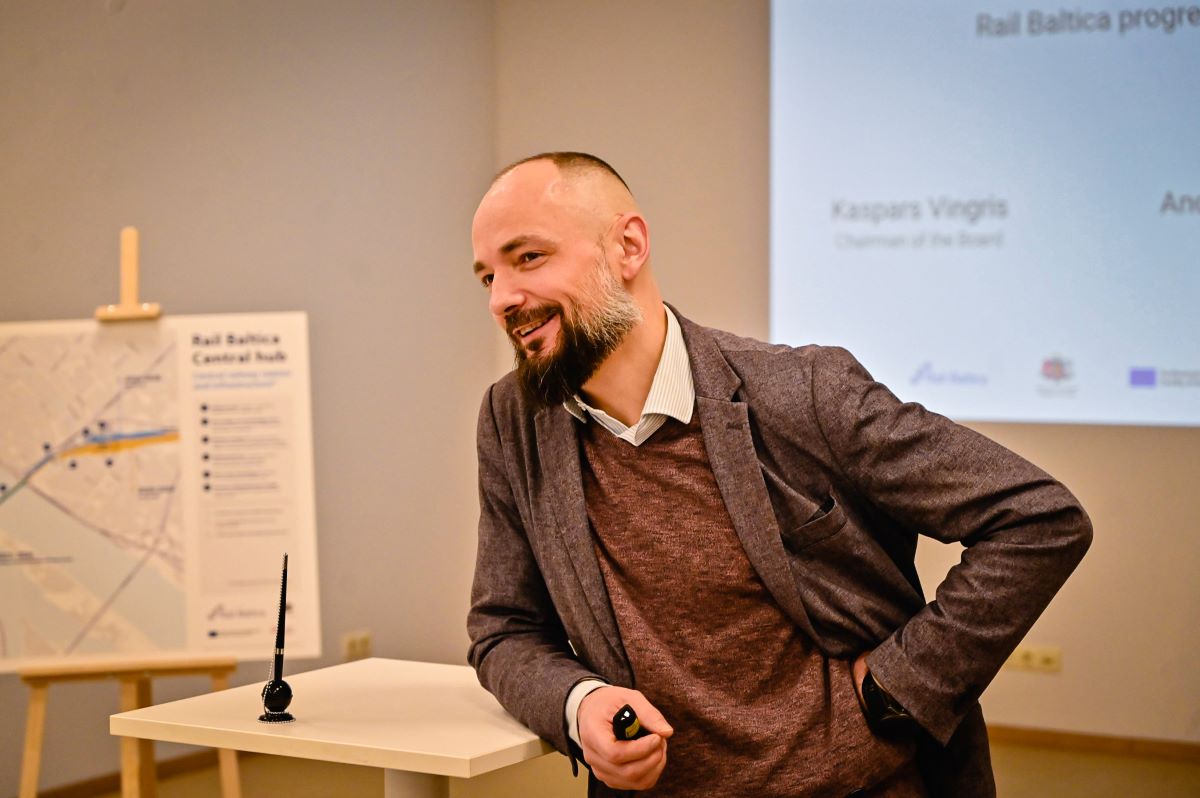 Atkāpjas Eiropas Dzelzceļa līnijas valdes priekšsēdētājs Kaspars Vingris
