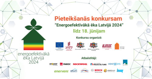 Aicina iesniegt pieteikumus konkursam „Energoefektīvākā ēka Latvijā 2024”