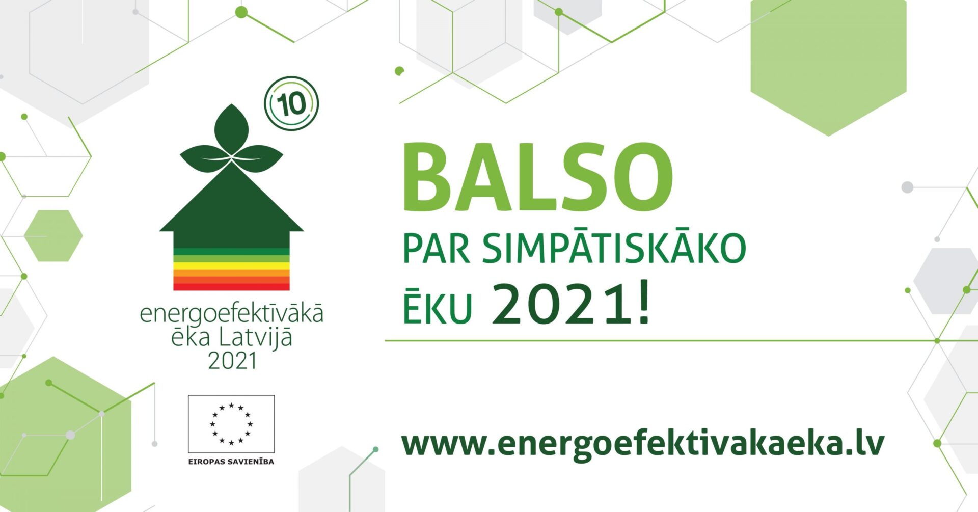 Aicina balsot par simpātiskāko “Energoefektīvāko ēku Latvijā 2021”