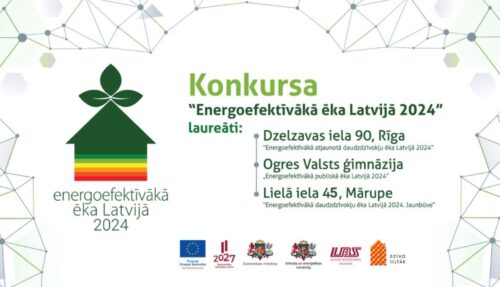Noskaidroti konkursa “Energoefektīvākā ēka Latvijā 2024” laureāti