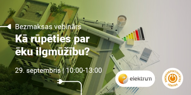 Norisināsies bezmaksas vebinārs par ēku ilgmūžību