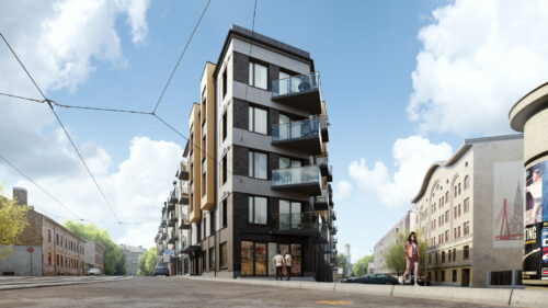 Pie Zinātņu akadēmijas top jauns dzīvojamo ēku komplekss