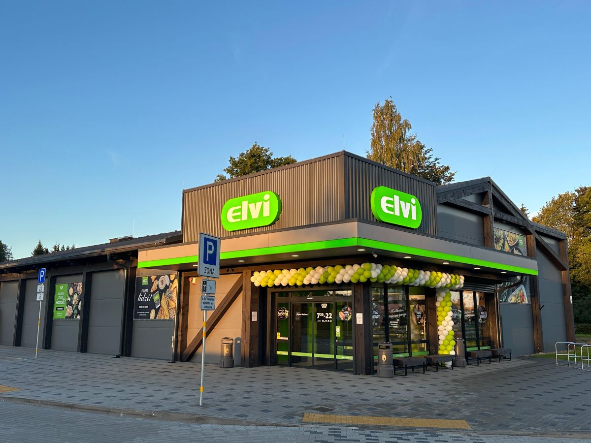 Siguldā atvērts jaunuzceltais ELVI veikals