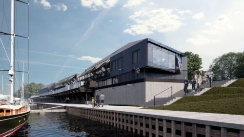 Rīgas ostas apkaimē ekspluatācijā nodots daudzfunkcionāls atpūtas centrs