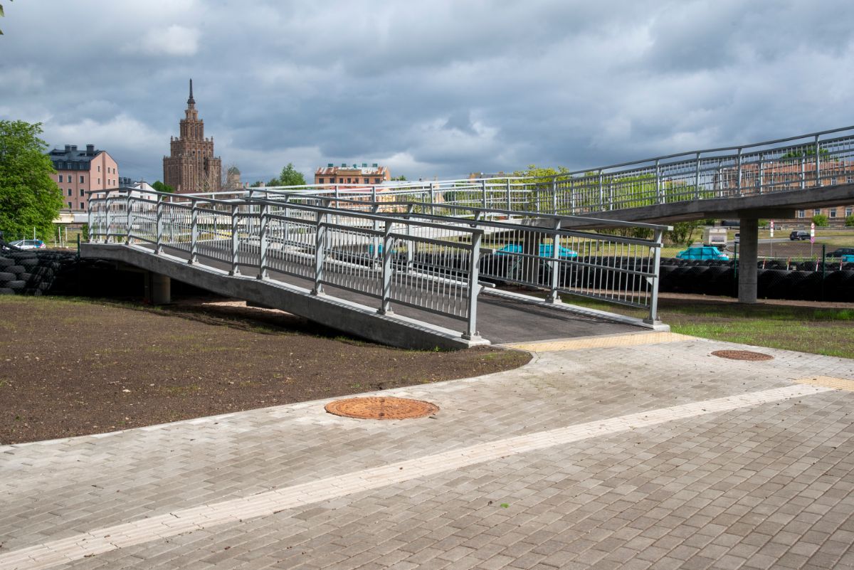 Noslēdzas Salu tilta kompleksa pārbūve