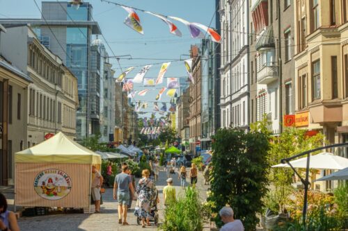 Rīgas pilsētvide svētkos – atvērta un cilvēkiem draudzīga