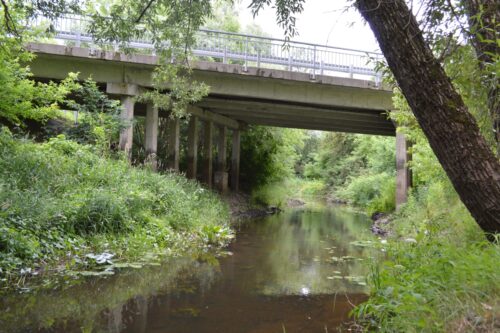 Pārbūvēts tilts pār Feimanku uz autoceļa Līvāni–Preiļi