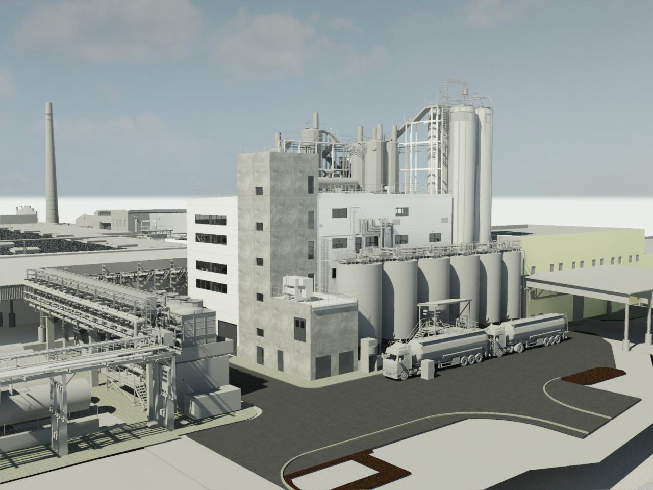 AS “Latvijas Finieris” sāk jaunās sveķu rūpnīcas būvniecību