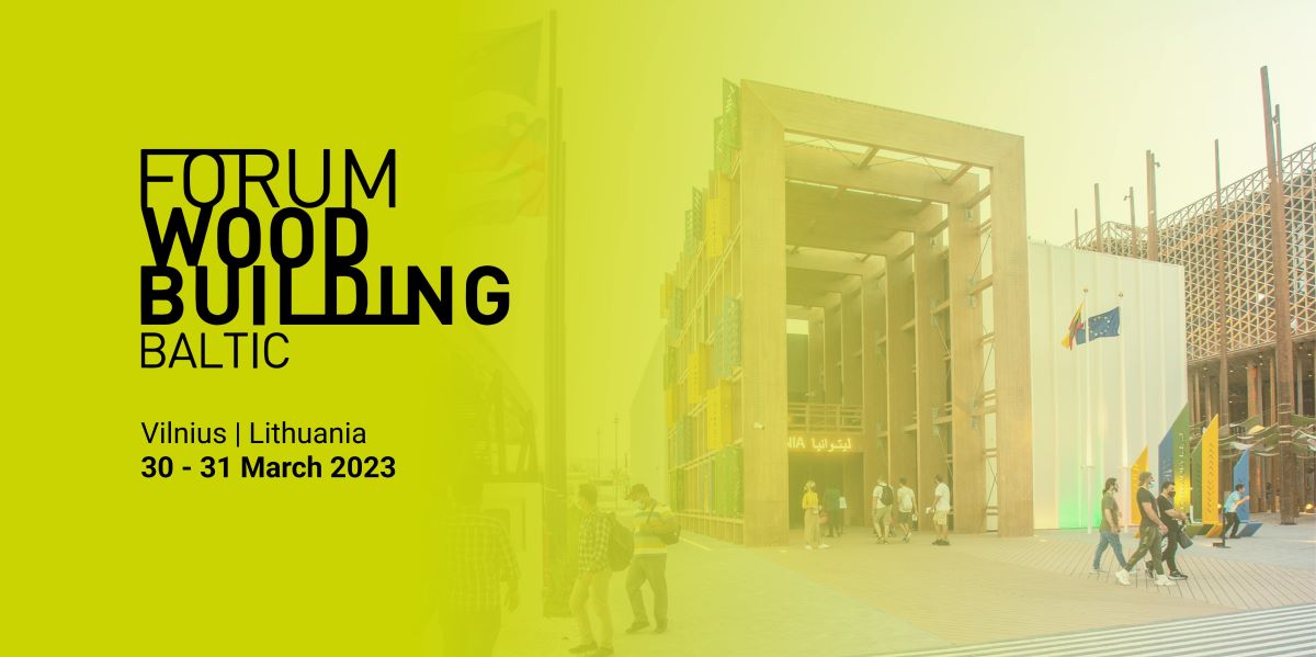 Viļņā norisināsies 4. Baltijas koka būvniecības forums