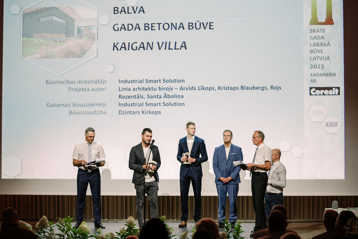 Pirmo reizi pasniedz speciālo balvu “Gada betona būve”