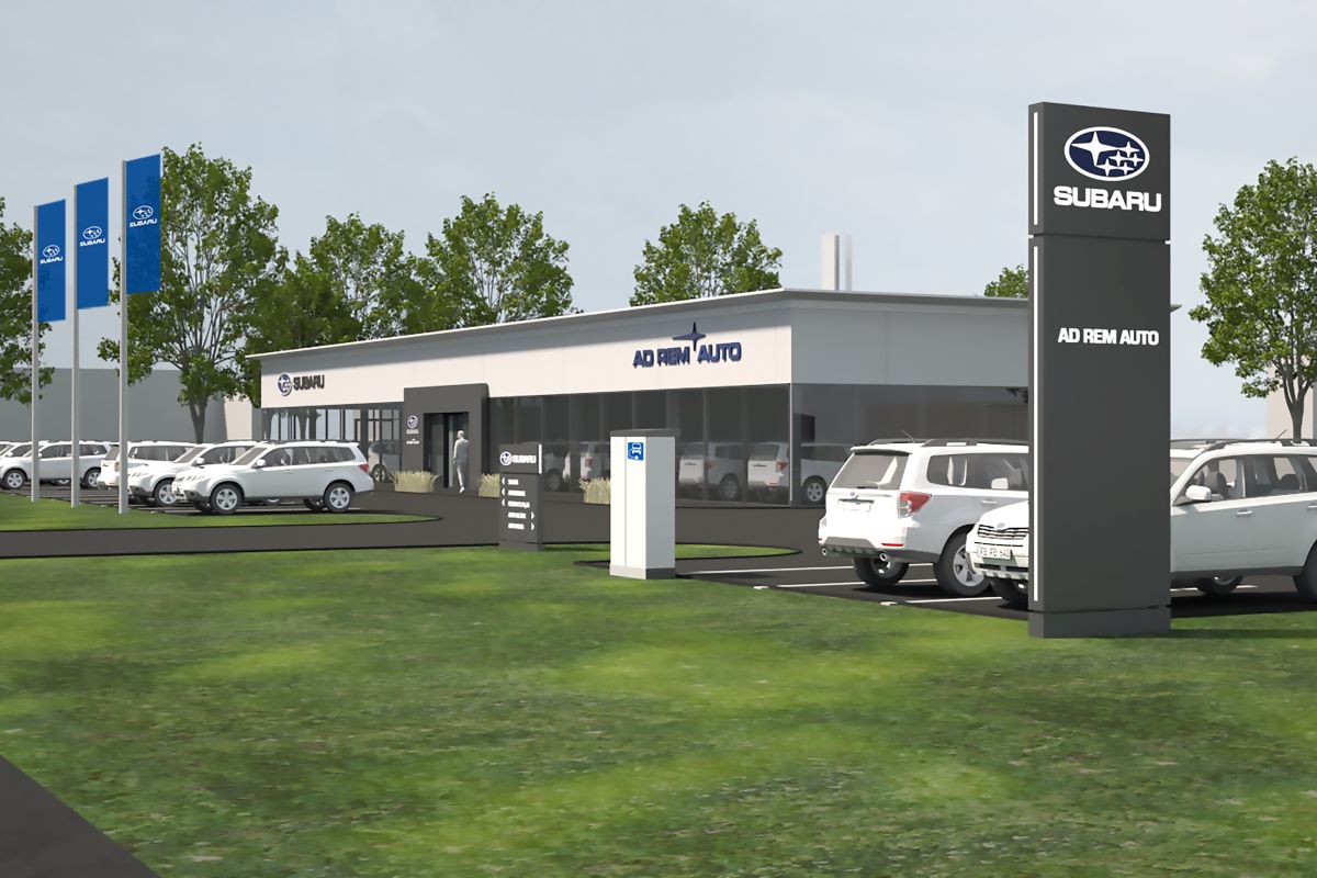 Rīgā uzsākta Eiropā lielākā “Subaru” autocentra būvniecība