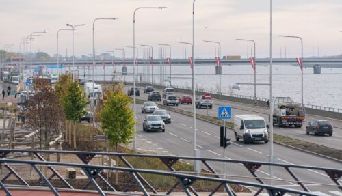 Rīgā no 5. februāra ieviesīs ilgstošas satiksmes izmaiņas pie Dzelzceļa tilta