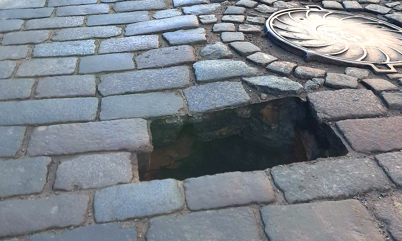 Ģertrūdes iela pirms pārbūves skenēta iegruvumu riska noteikšanai