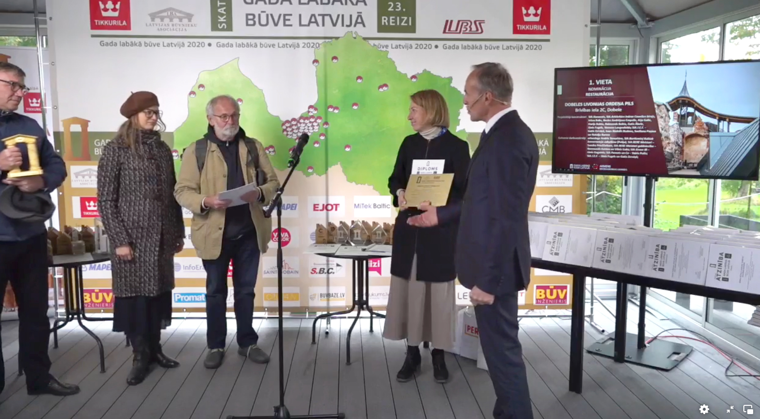 “Gada labākās būves 2020” – privāti un sabiedriski objekti visā Latvijā