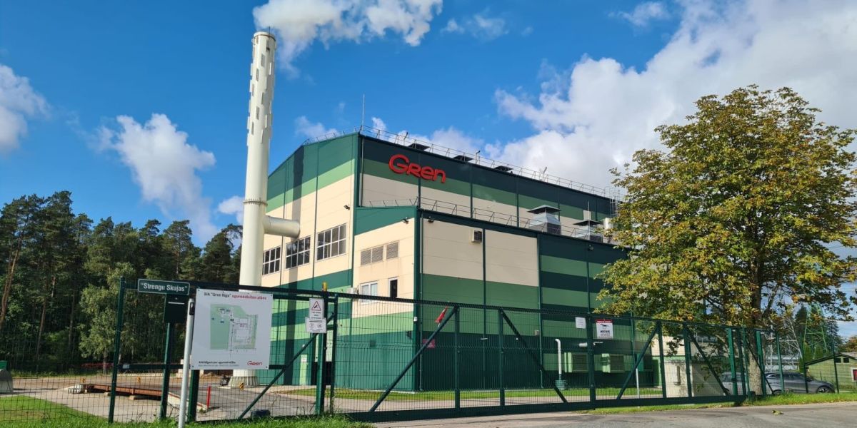 Paaugstina “Gren Rīga” koģenerācijas stacijas efektivitāti
