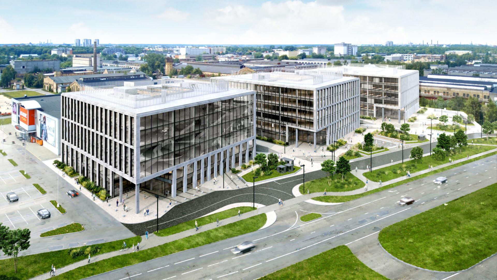 Biznesa centrā “Gustavs” spāru svētki