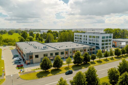 Ekspluatācijā nodots biznesa komplekss 